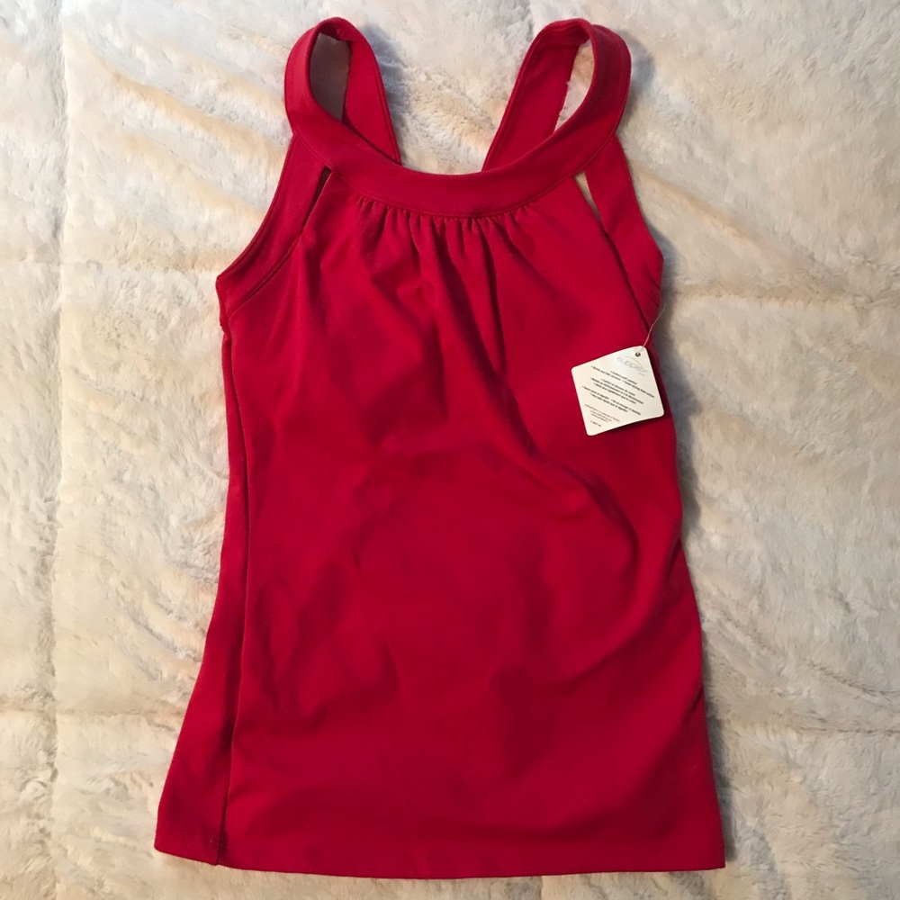 NWT Athleta Second Glance Tank Red XXS